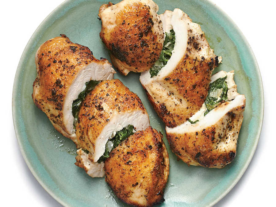 spinach chicken breats