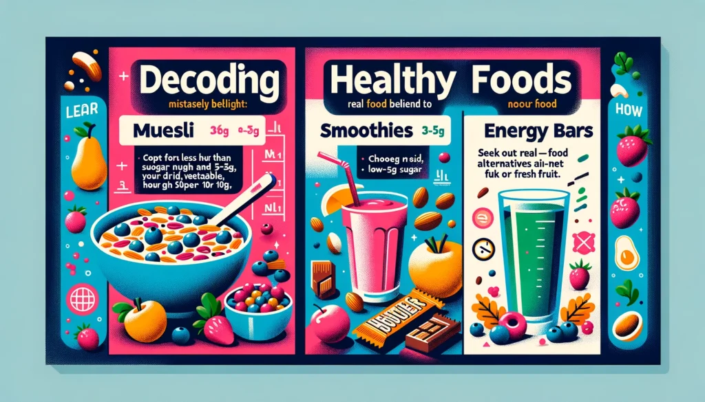 Three Foods You Think Are Healthy But They Not! 2 Decoding Healthy Foods What's Really Good for You