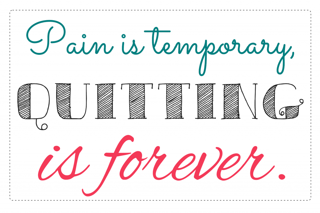 Quitting Lasts Forever