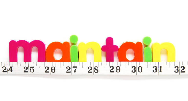 maintain your goal weight 1