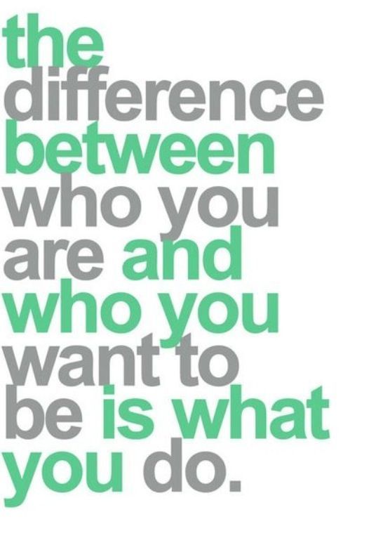 It's All About What You Do