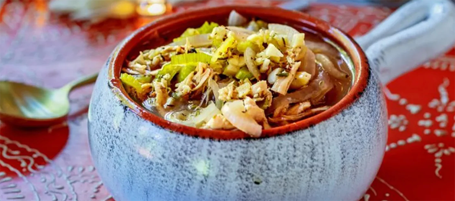 HCG Chicken Ginger Soup 1 Chicken ginger z